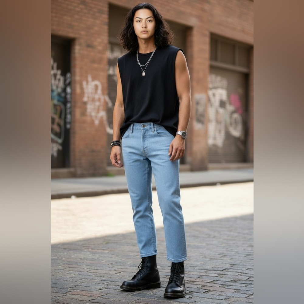 Almost Famous Sky Blue Slim Jeans